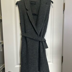 Eloquii Gray Sleeveless vest
